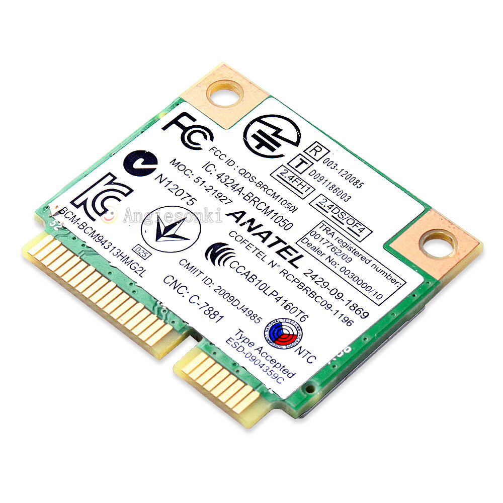 BCM94313HMG2L Mini PCI-e WiFi Card for Lenovo 04W3750 G700 B490 Board