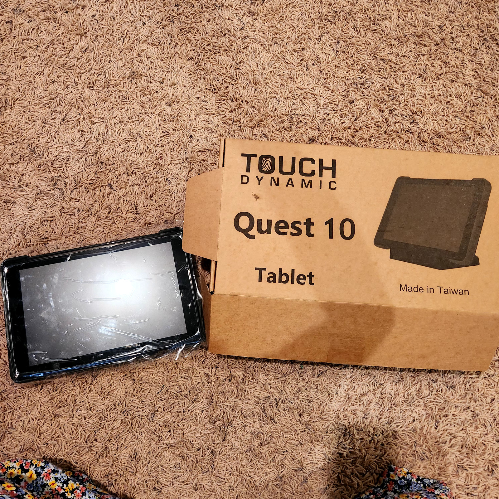 New touch dynamic Quest 10 tablet