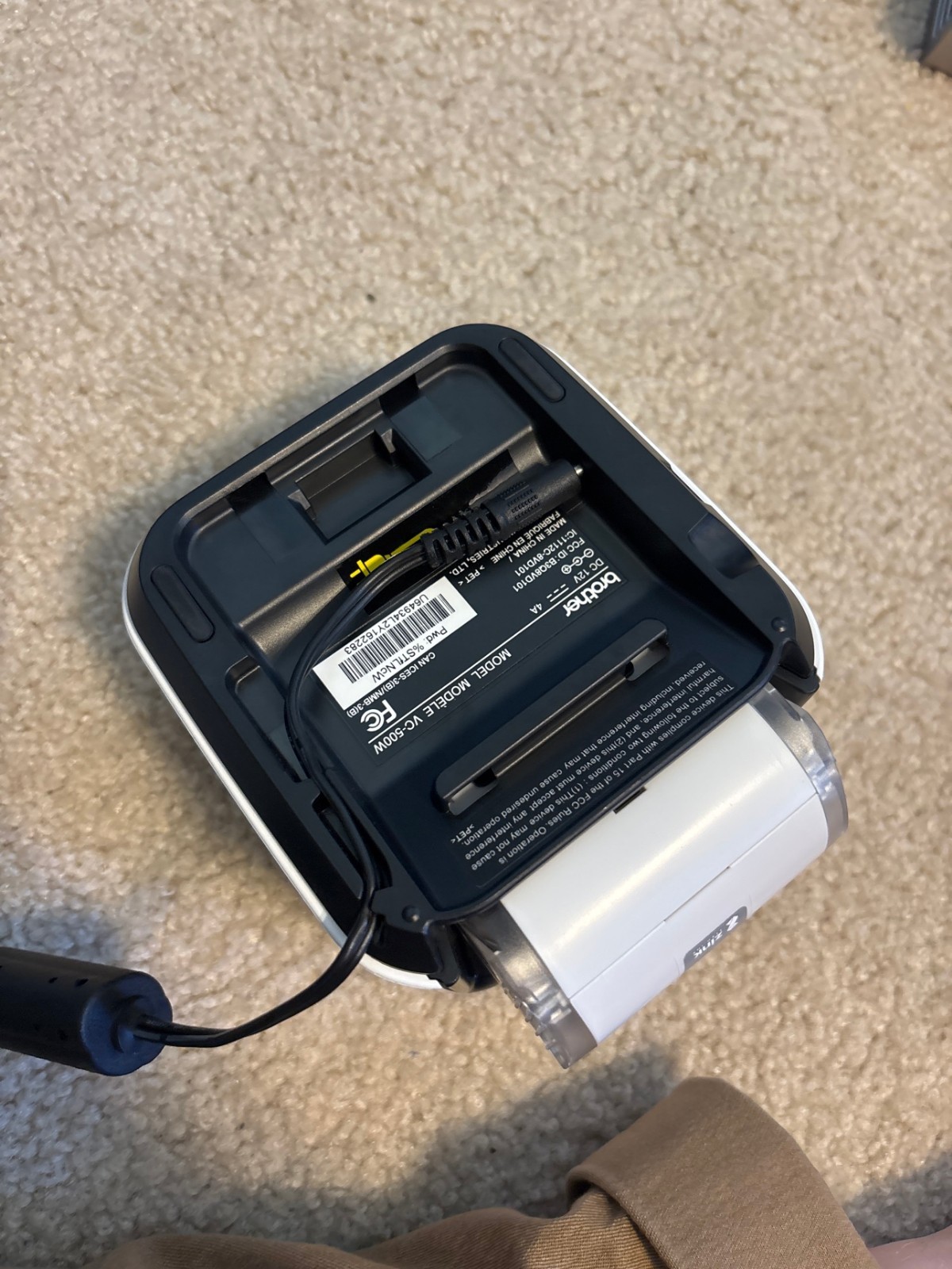 Brother ColAura VC-500W Color Photo & Label Printer w/ ZINK Roll + Power Adapter