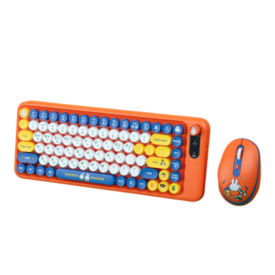 MIFFY Wireless Keyboard Mouse Combo Multi Pairing Bluetooth 5.0 Set / Tracking