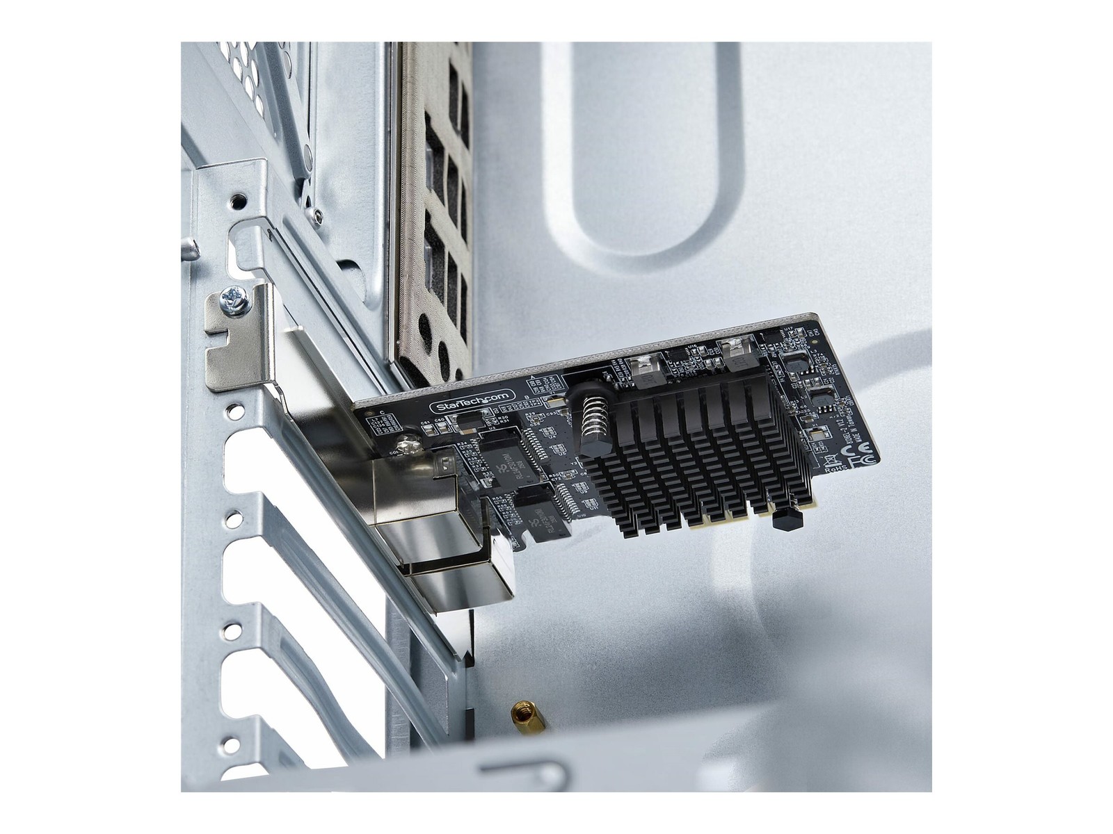 StarTechcom 2-Port PCIe Network Card TAA PCI-Express Nic PR25GR-NETWORK-CARD