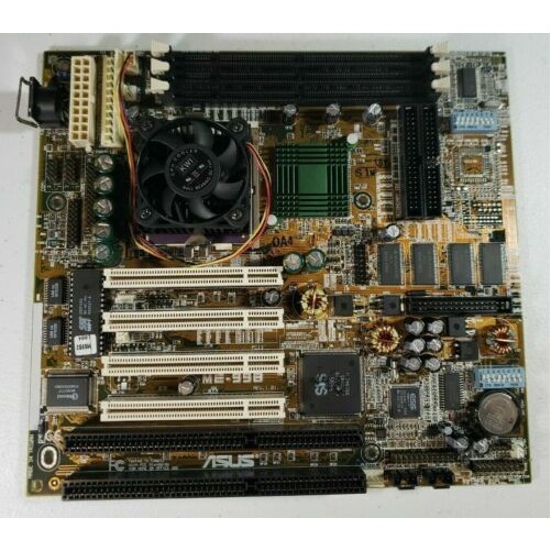 Asus ME-99B Socket 370 Baby AT motherboard 4xPCI 2xISA slots