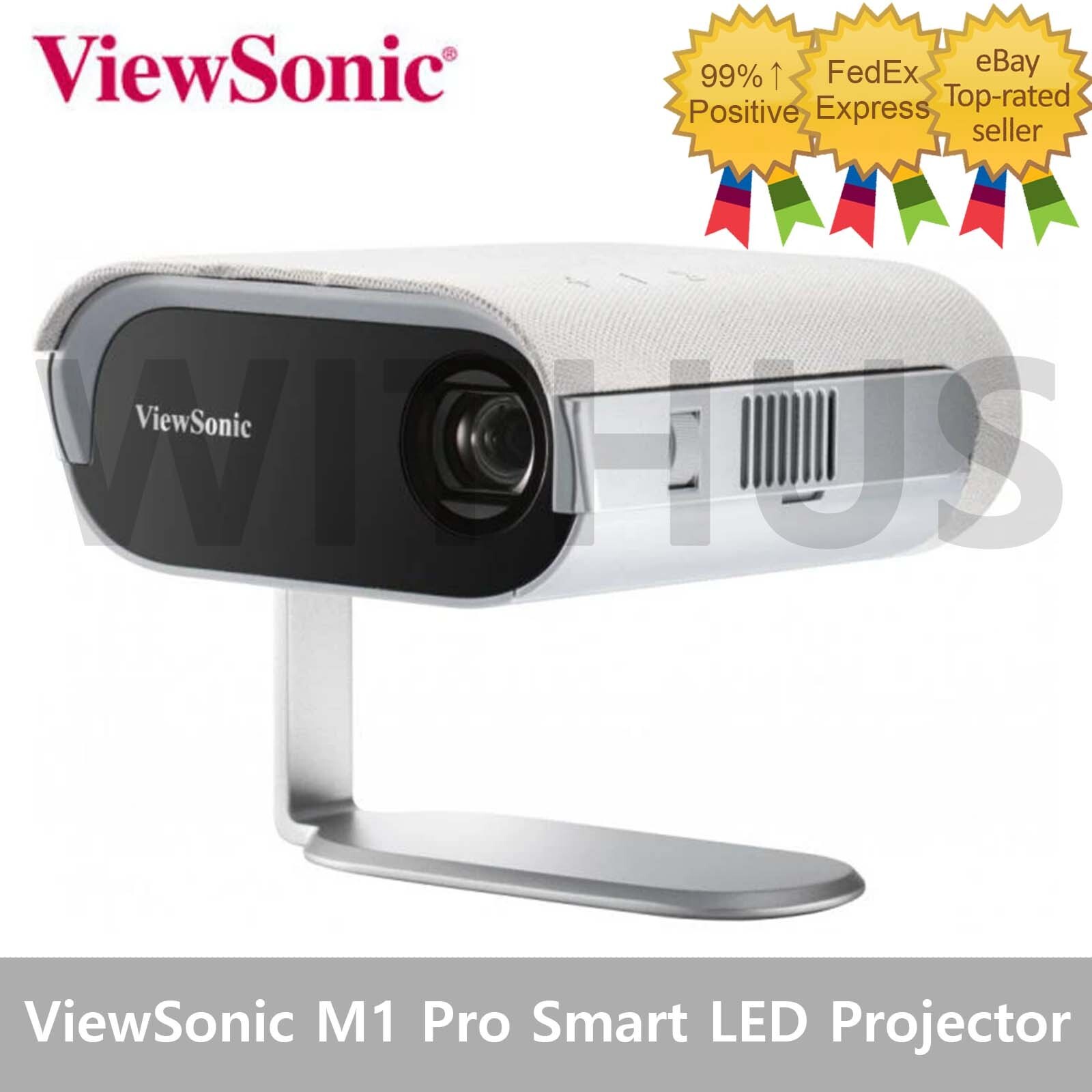 ViewSonic M1 Pro Smart LED Portable Projector with Harman Kardon Speakers​