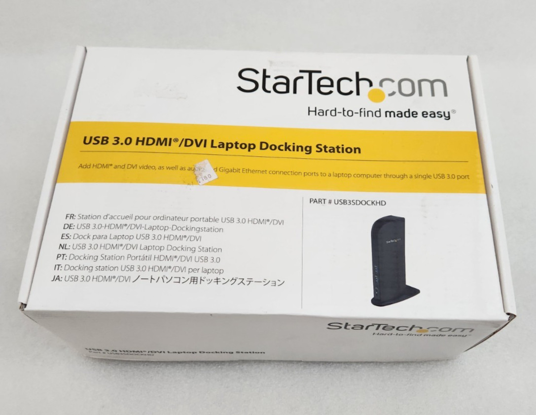 STARTECH.COM USB3SDOCKHD USB 3.0 HDMI/DVI Laptop Docking Station