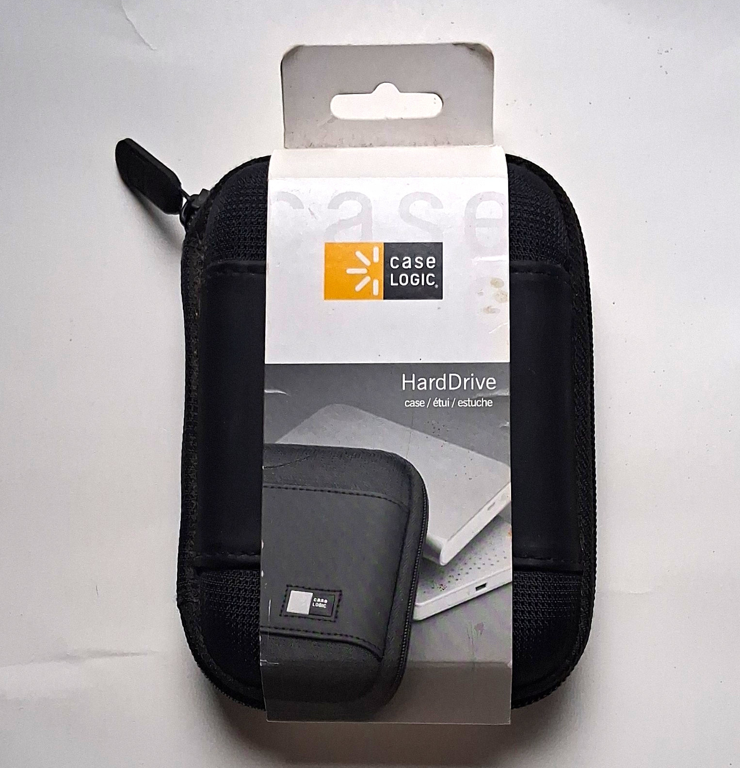 Case Logic Padded 2.5 in Hard Drive Case, Black Nylon - PHDC1