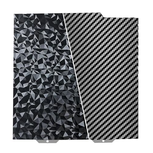 PEO PET Build Plate for Bambu Lab A1 Mini 3D Diamond PEO+Carbon Fiber PET