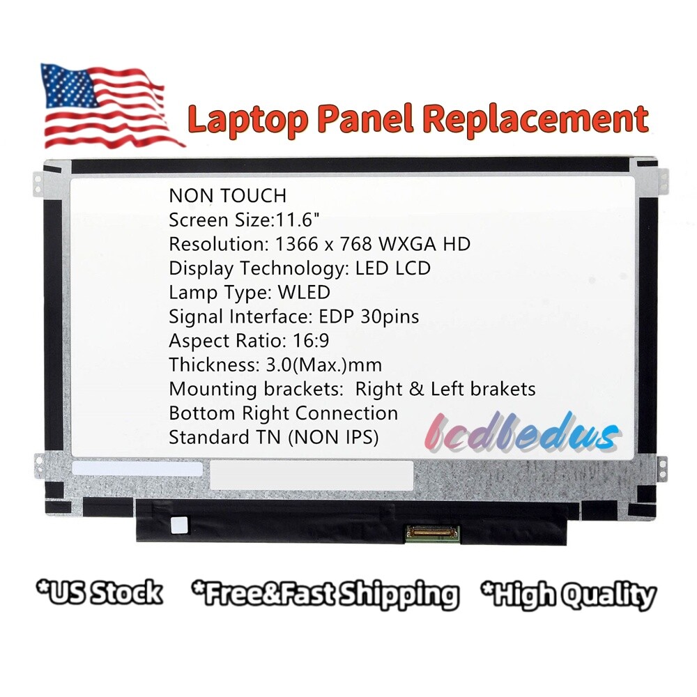 For Acer Chromebook 311 C723 Replacement Led Lcd Screen 11.6" HD KL.0C723.SV1