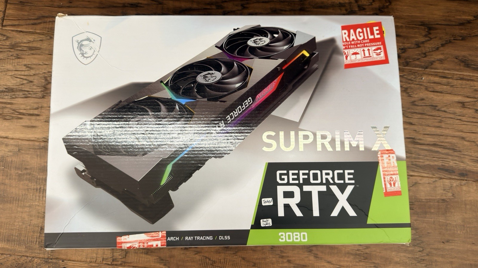 MSI GeForce RTX 3080 SUPRIM x 10GB GDDR6X Graphics Card