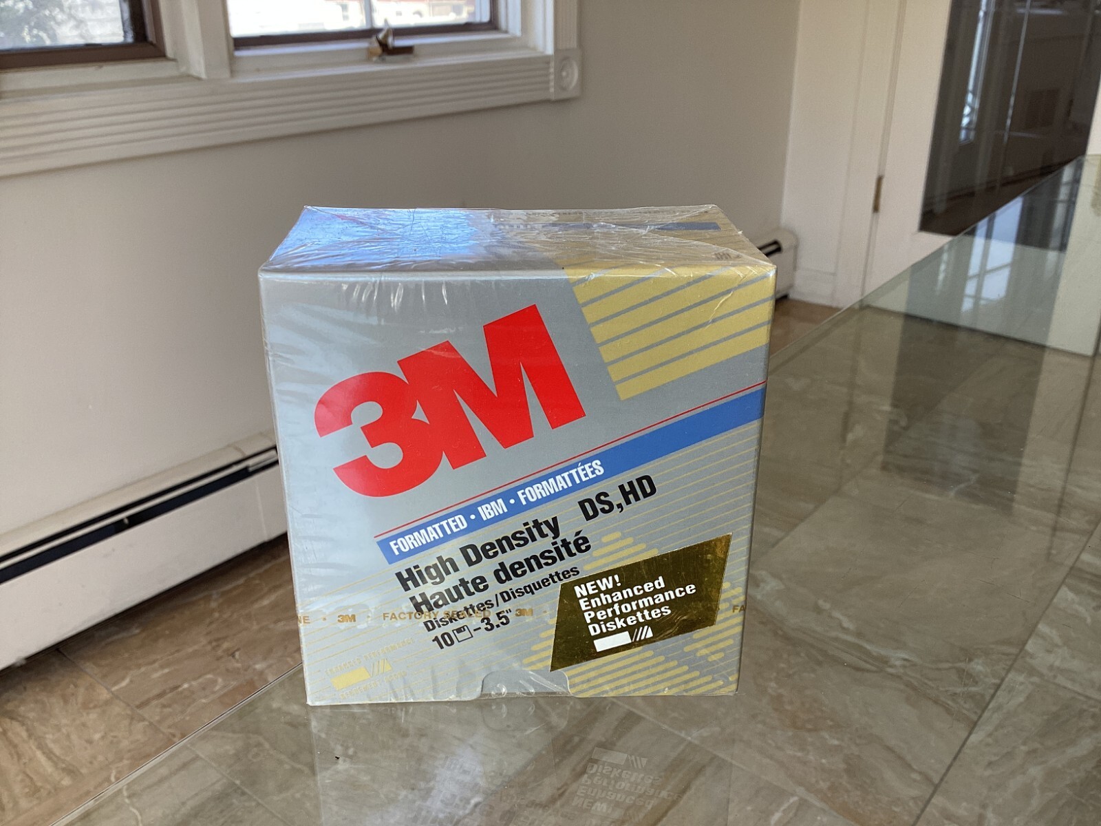 NEW SEALED  3M IBM Formatted 1.44 MB DS,HD High Density 3.5" 30 DS,HD Disquettes