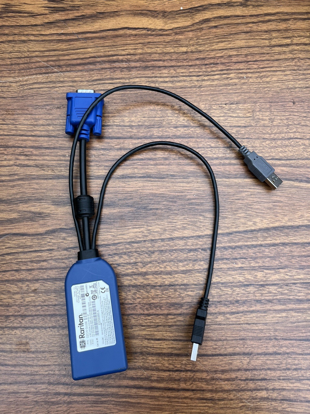 Raritan D2CIM-DVUSB VGA Dual USB BIOS Level - Dominion KX2 KX3 KX II CIM KVM