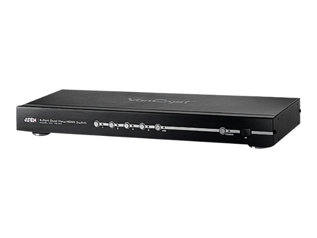 ATEN VanCryst VS482 4-Port Dual View HDMI Switch ~D~