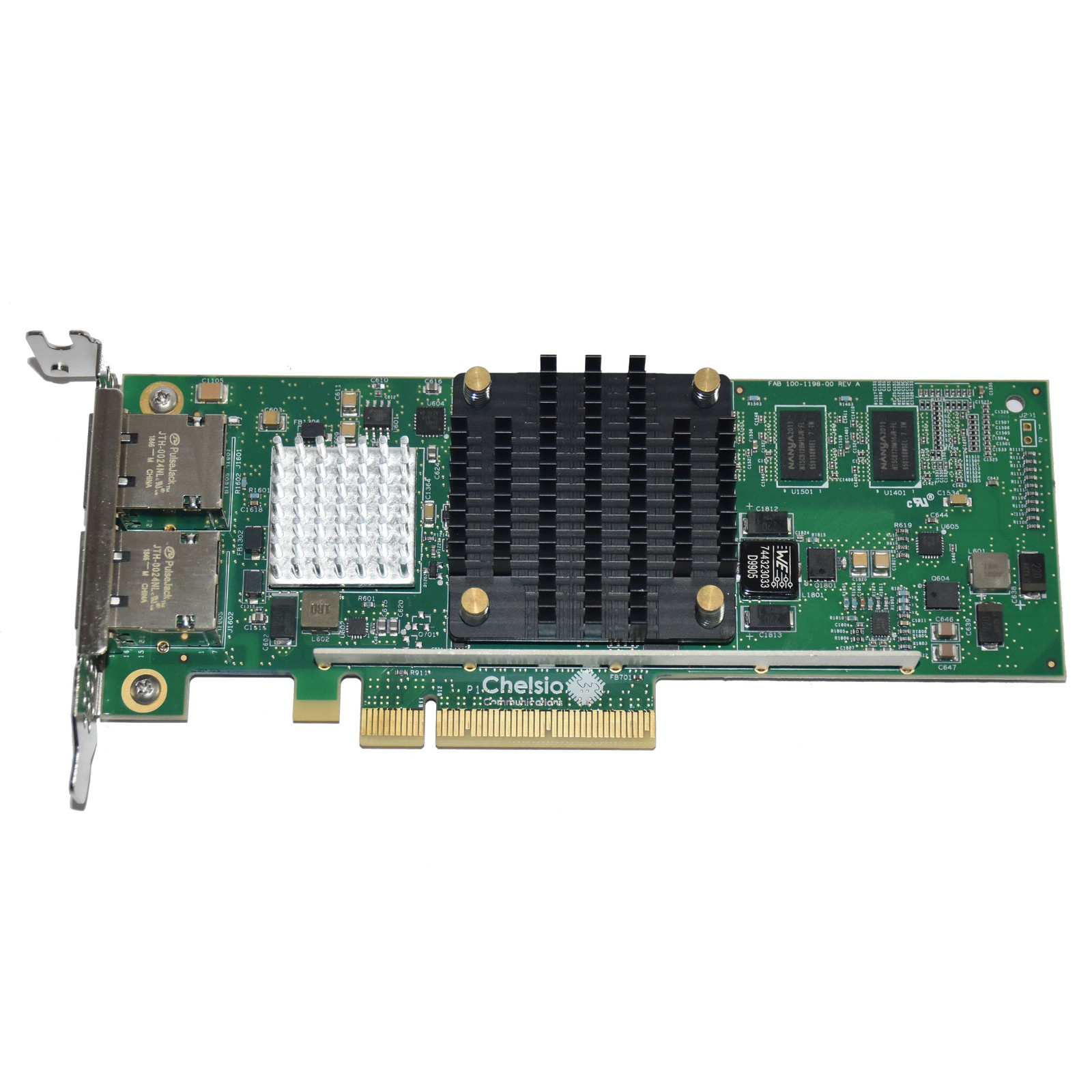 Dell Chelsio T520-BT Dual-Port 10GBase-T RJ45 PCIe x8 Ethernet Card PVMTG