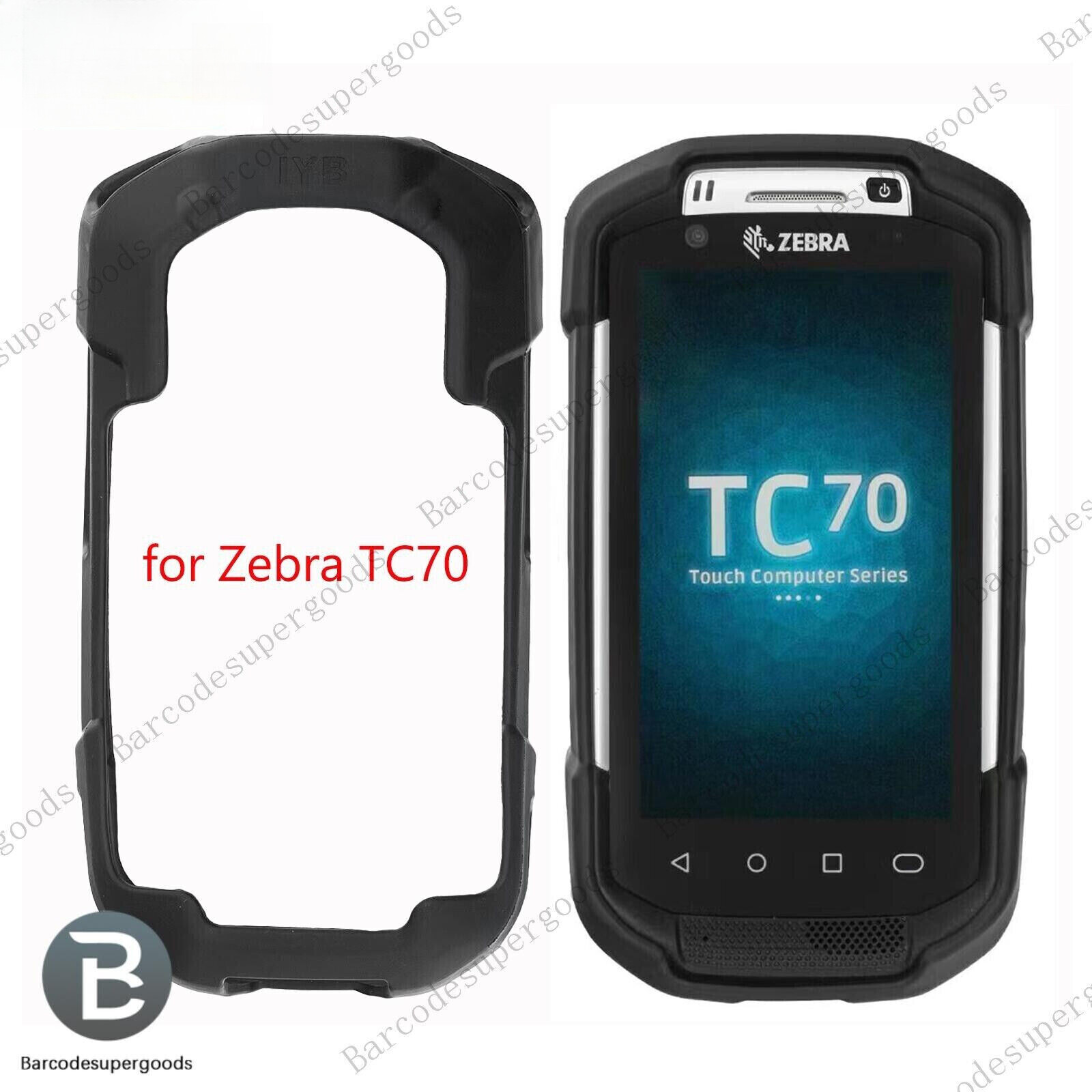 For for Symbol Zebra TC70 2023 Protective Cover Case Hand Rugged Boot New