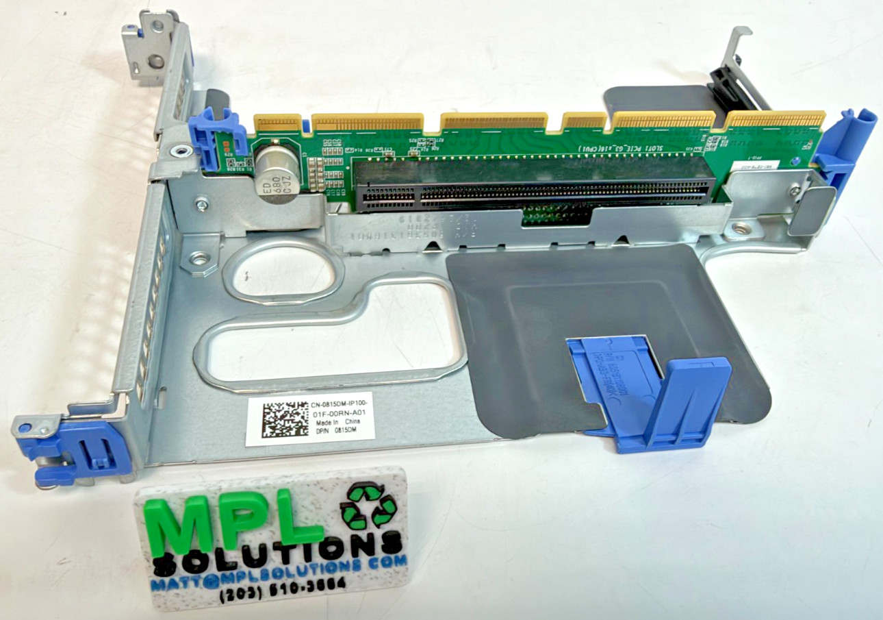 DELL POWEREDGE R640 10 HDD BAY SERVER SLOT2 PCI-E RISER CARD 0815DM 815DM