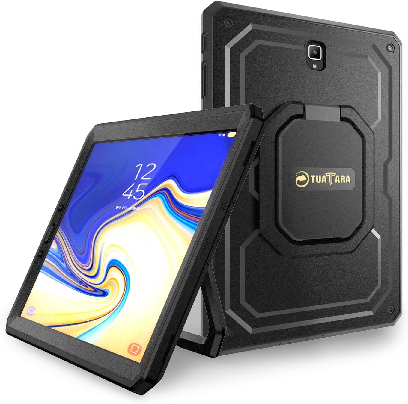 Case for Samsung Galaxy Tab S4 10.5 2018 Multi-Functional Grip Stand Carry Cover