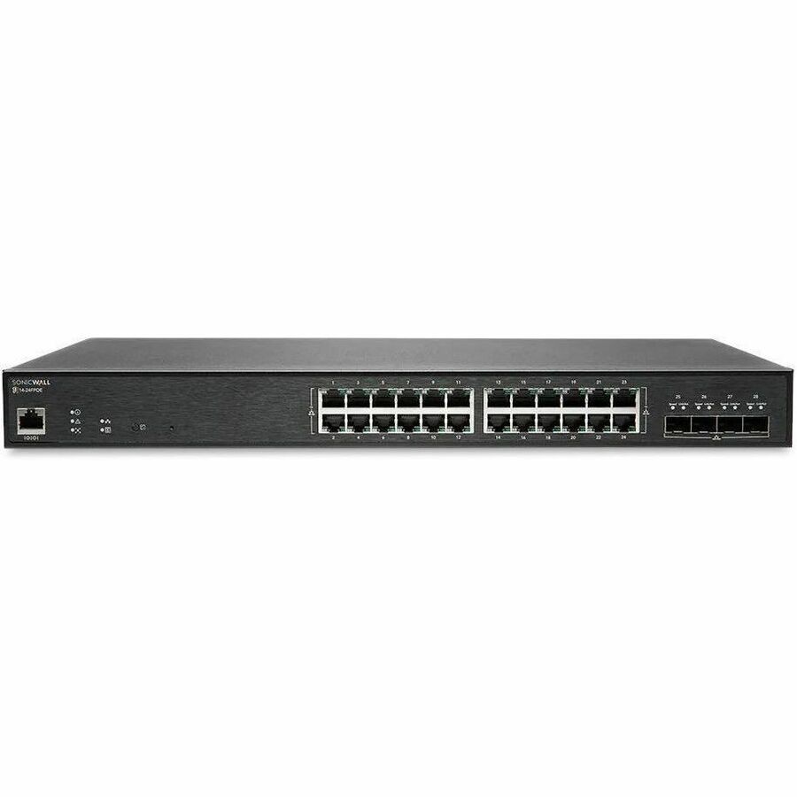 SonicWall SWITCH SWS14-24FPOE WITH WIRELESS NETWORK MANAGEMENT ESSENTIAL AND