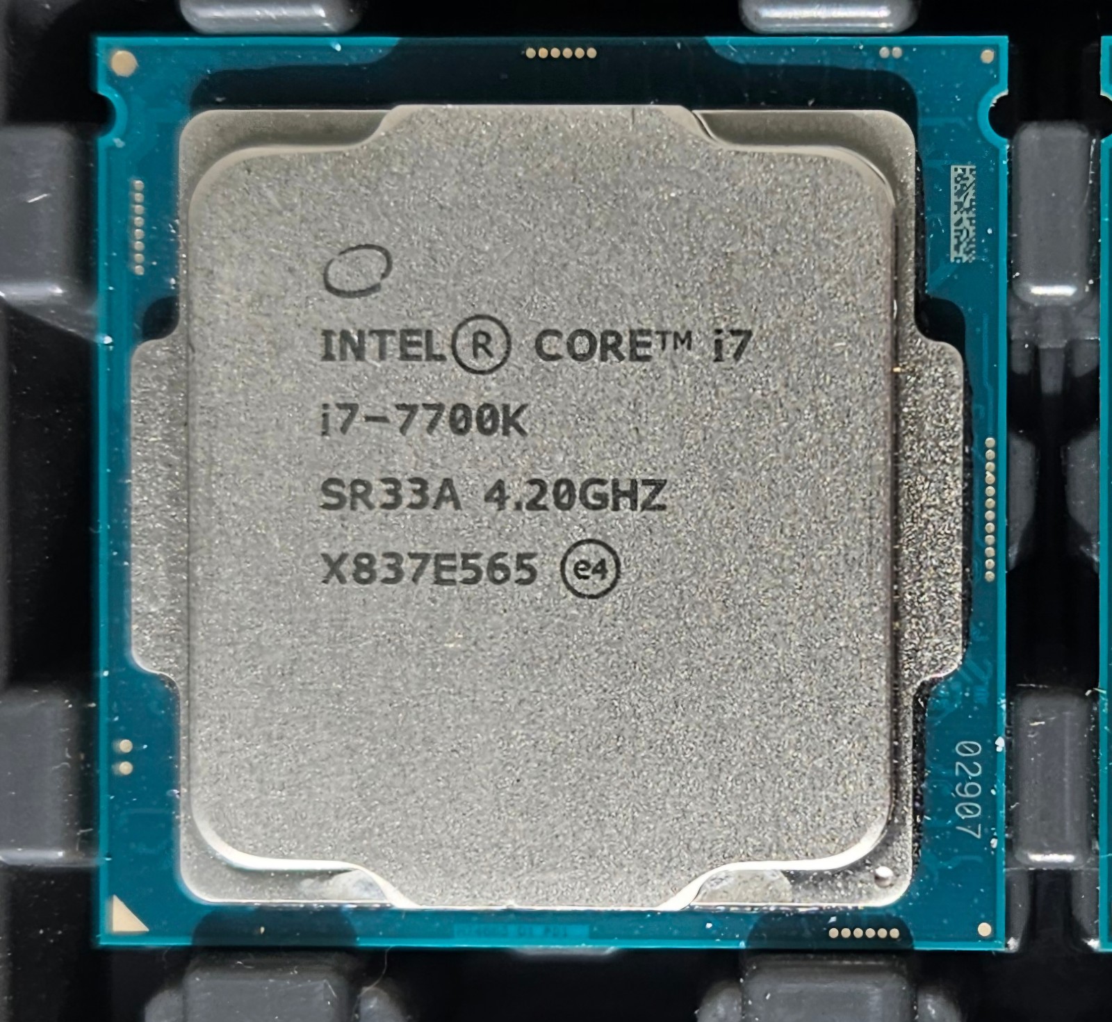 Intel Core I7-7700K Processor (4.2 GHz, Quad-Core, LGA 1151) - SR33A