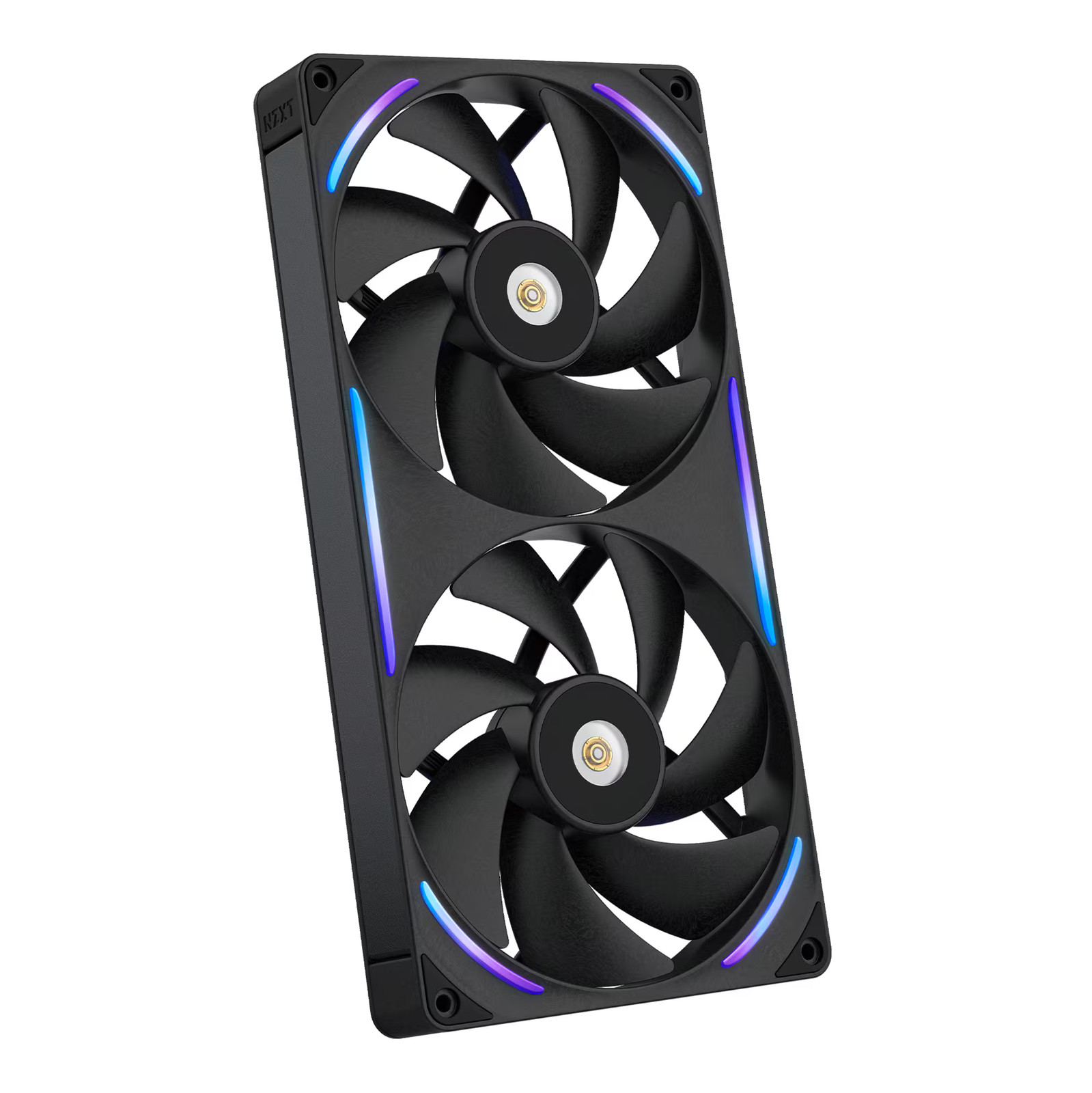 NZXT - NZXT-F280X Performance Fan - 280mm Single-Frame Case Fan w/ 2 x 140mm ...
