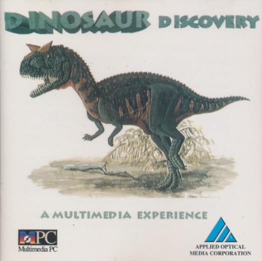 Dinosaur Discovery PC CD learn extinct creatures bones paleontology vintage game