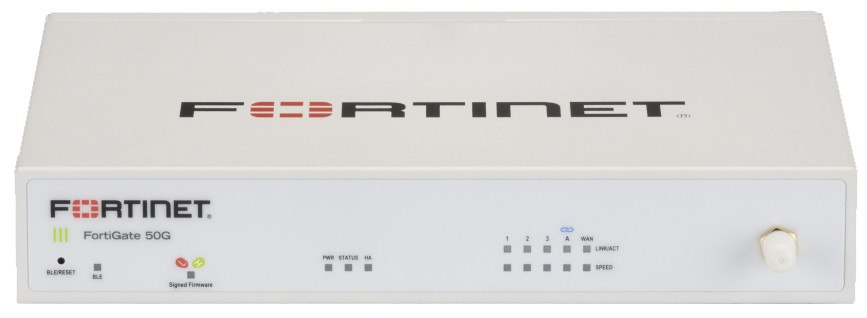 Fortinet FortiGate-50G 5 x GE RJ45 +1 year enterprise license FG-50G-BDL-809-12