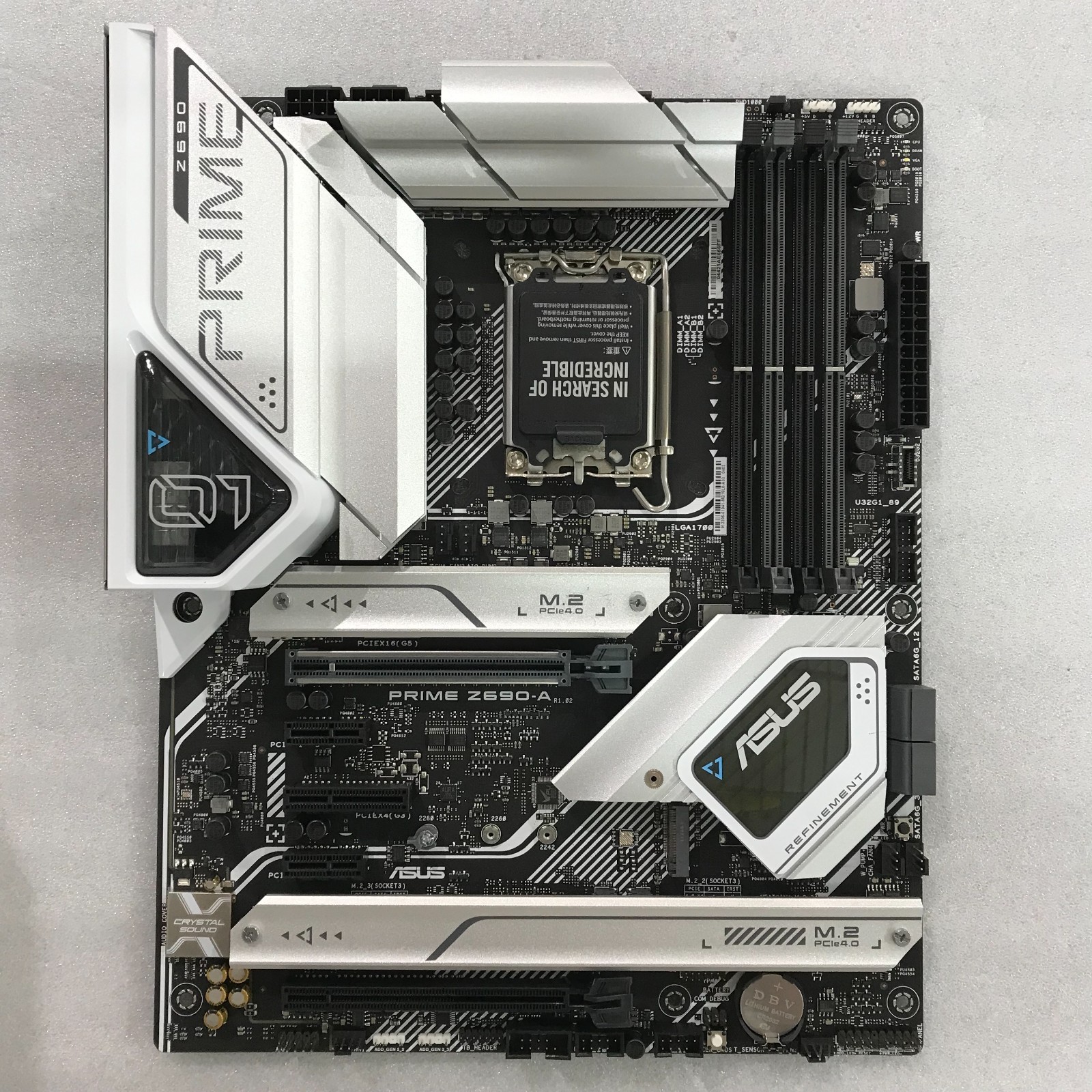 ASUS PRIME Z690-A | Built-In I/O Shield | No Accessories | Cosmetic Wear