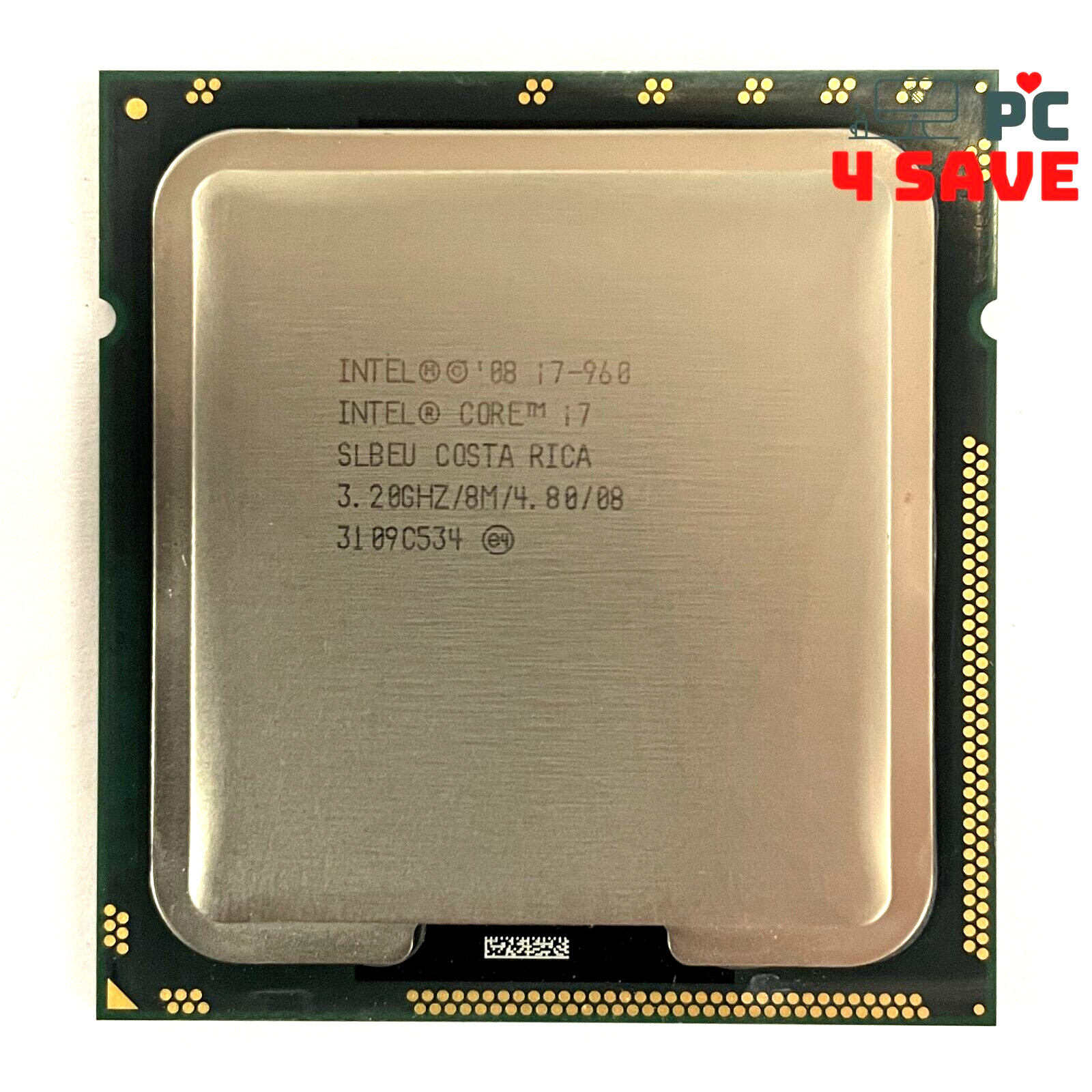 1st Gen Intel Core i7-960 3.20GHz 4-Core 8MB LGA1366 Desktop CPU Processor SLBEU
