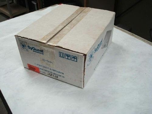 SyQuest Mass Microsystems SQ555 44MB SCSI External Dual Cartridge Drive Refurb
