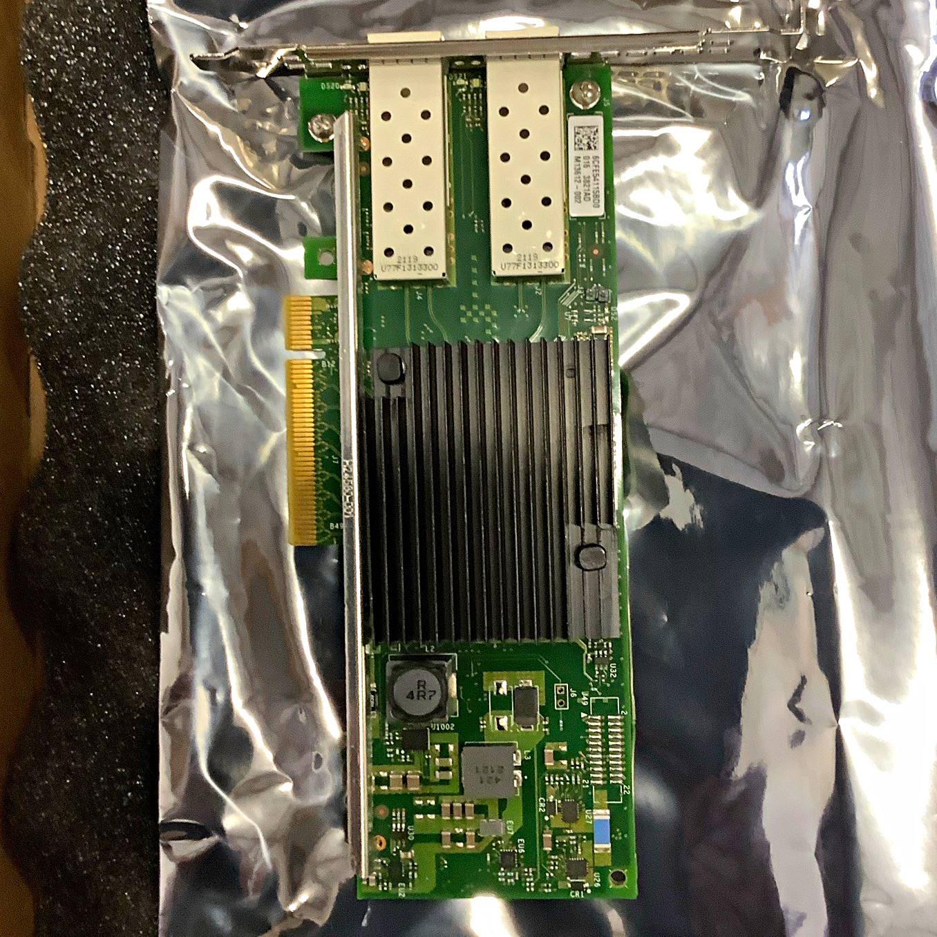Dell Intel X710-DA2 10GbE 2-Port SFP PCIe Network Card Full Height 0KCHGJ