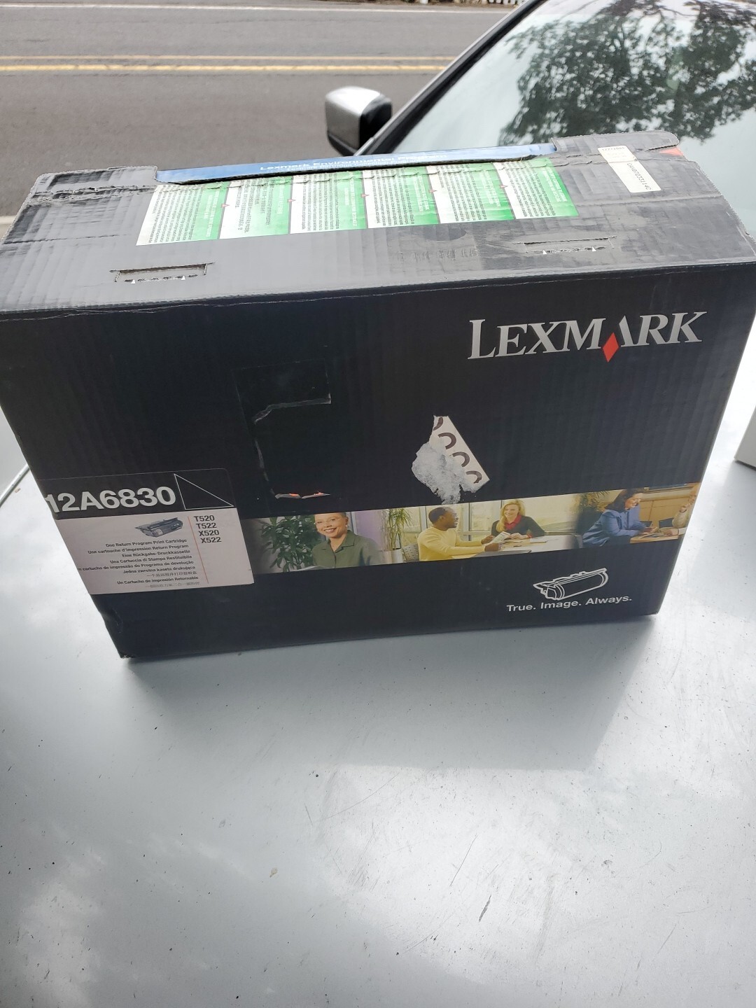 Genuine Lexmark 12A6830 Black Toner Cartridge - NEW SEALED