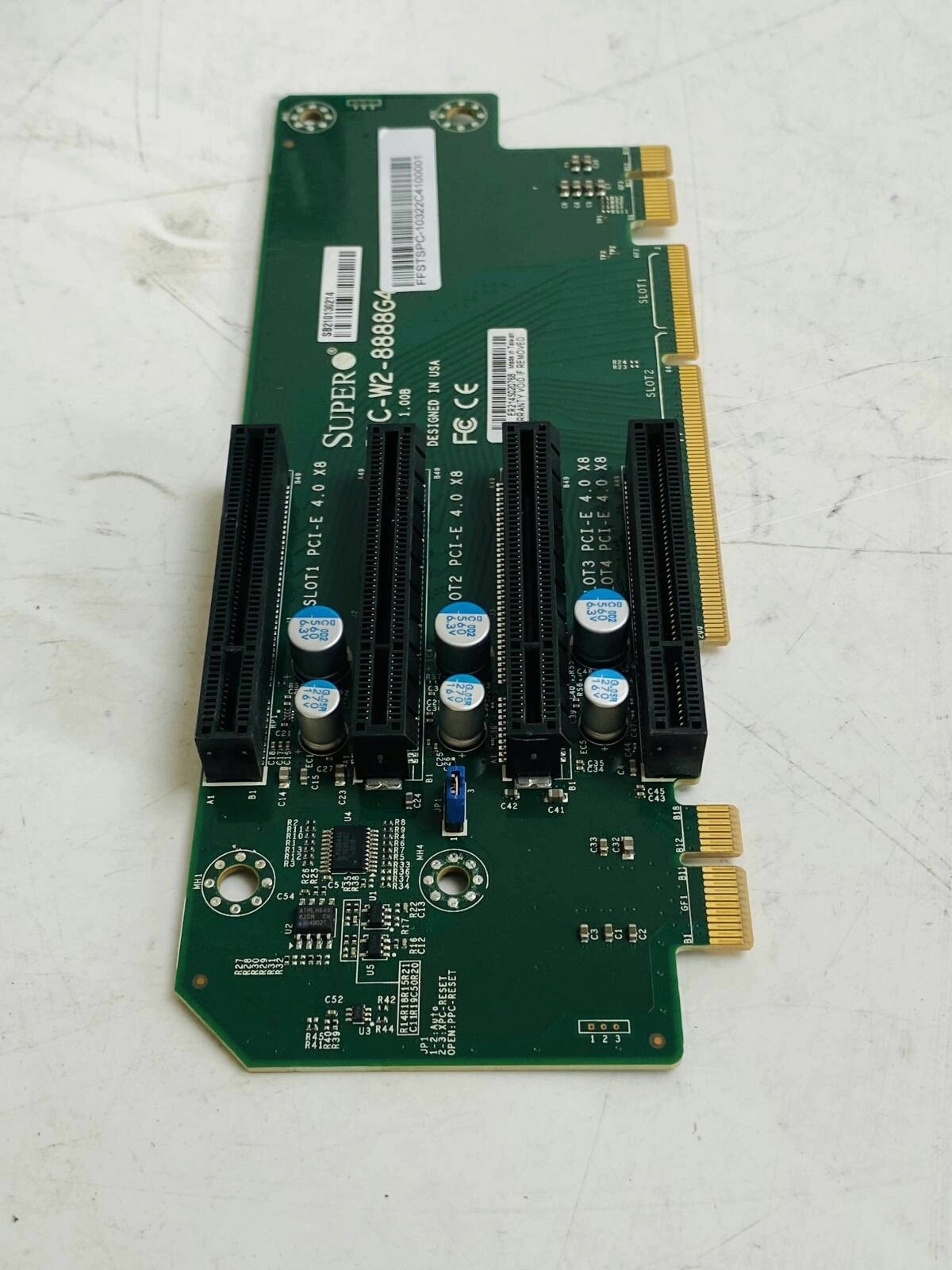 Original Supermicro RSC-W2-8888G4 2U WIO Passive PCI‑E Expansion Card 4×PCIe x8