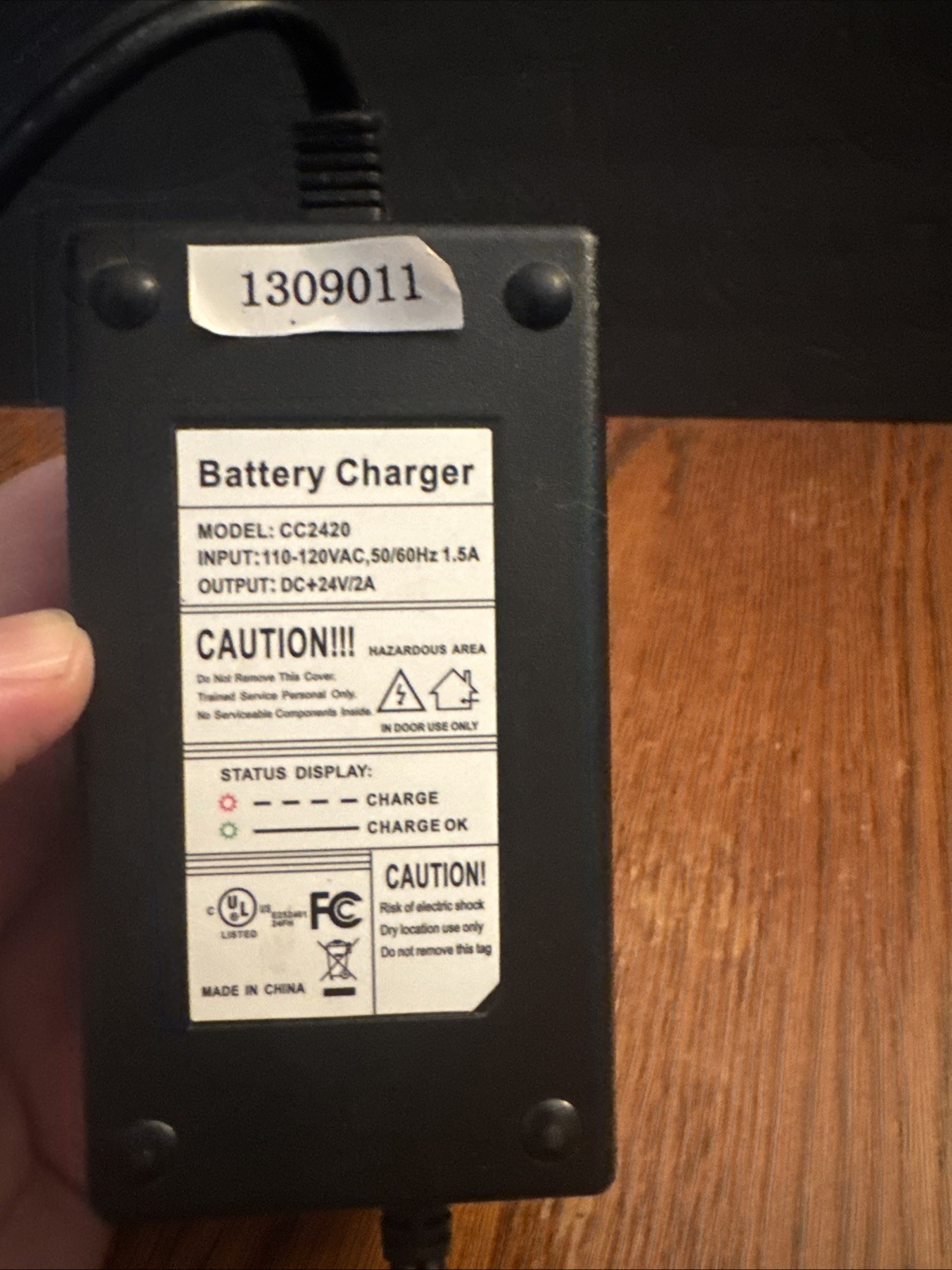 OEM CD Coming Data AC Adapter CC2420 Charger 24V/2A - TESTED