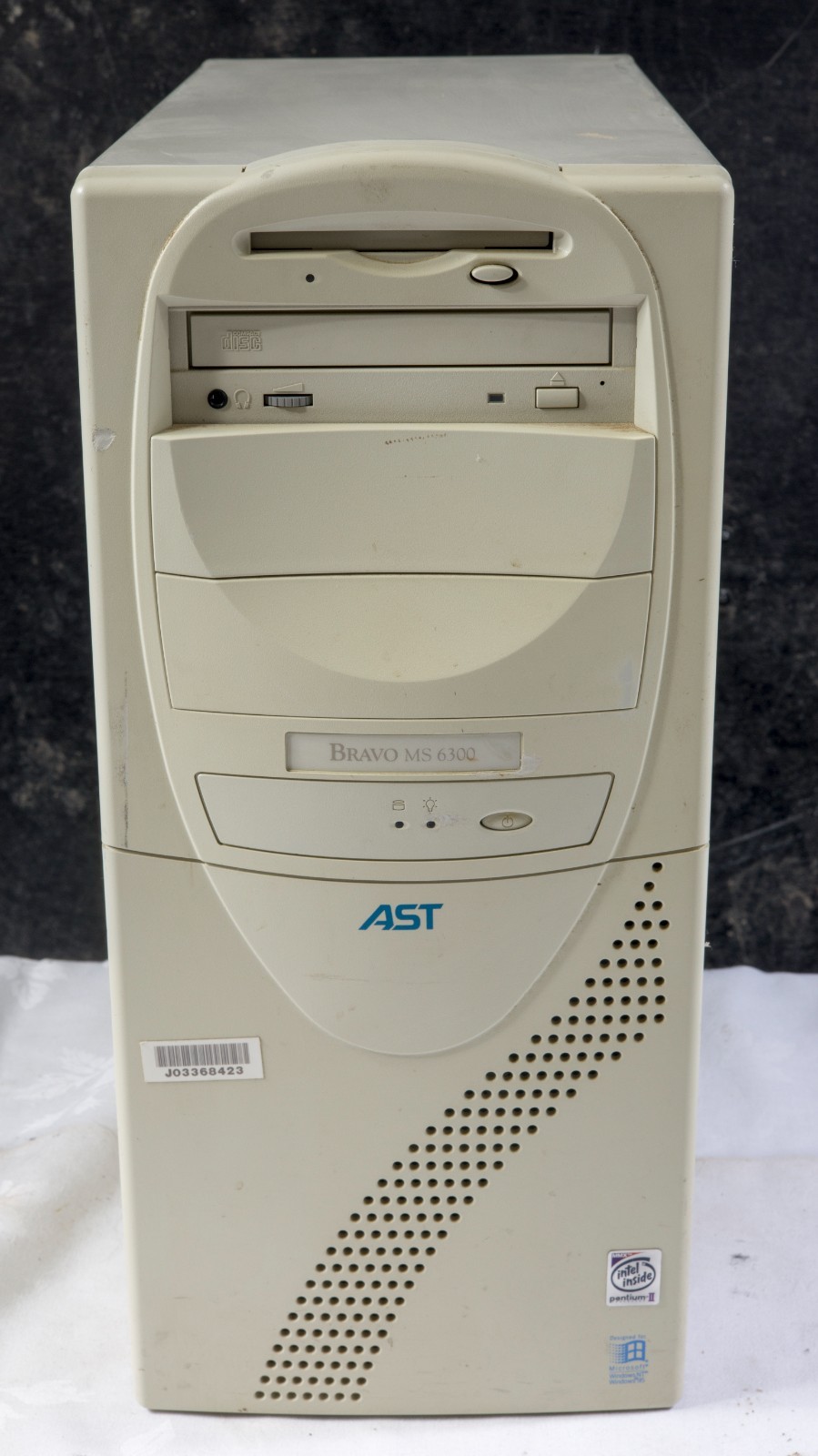 Vintage AST Bravo MS 6330 Pentium II 300MHz 64MB RAM tested to POST 0409