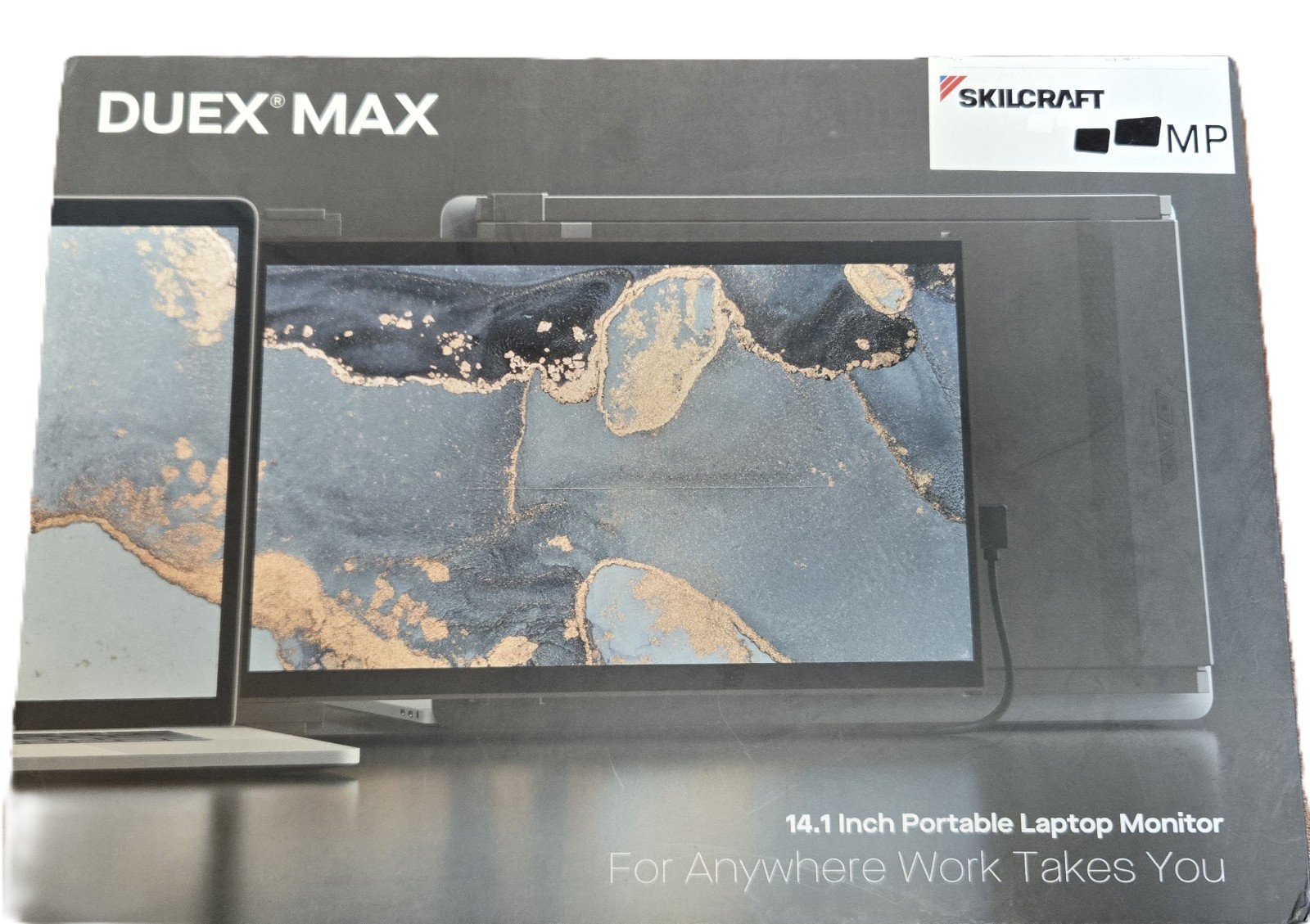 Mobile Pixels Duex Max Grey 14.1 inch Widescreen LCD Monitor