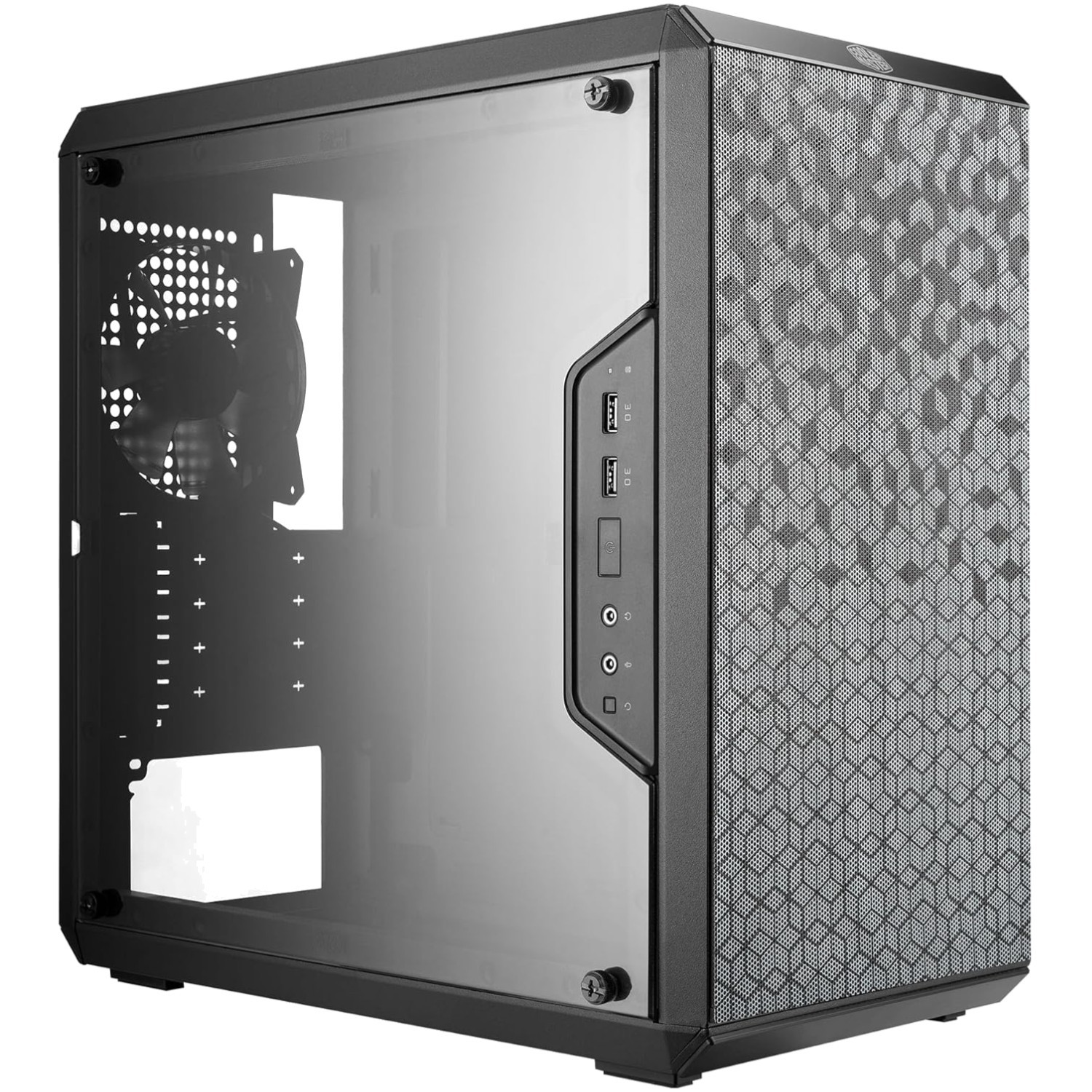 Sleek MasterBox Q300L Micro-ATX Case - Built for Performance & Versatile Setup