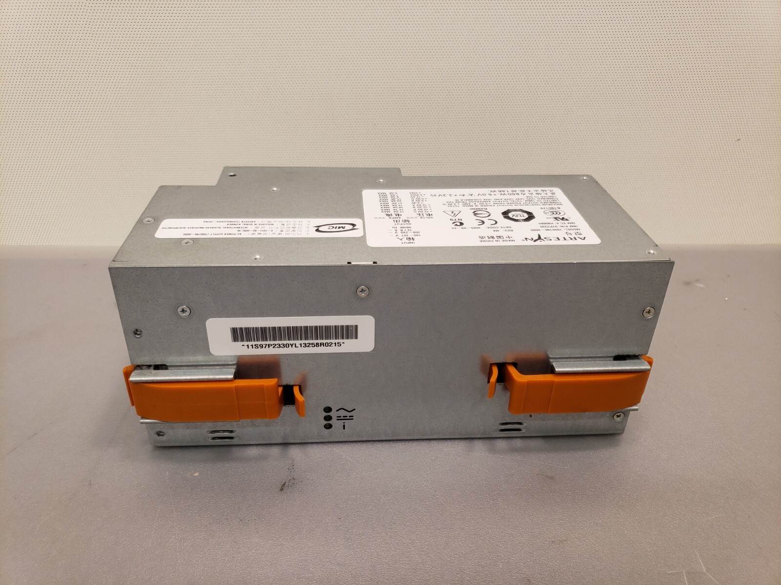 IBM Artesyn 850W 7000786 Server Power Supply 97P2330 IBM 9406-520 iSeries i5