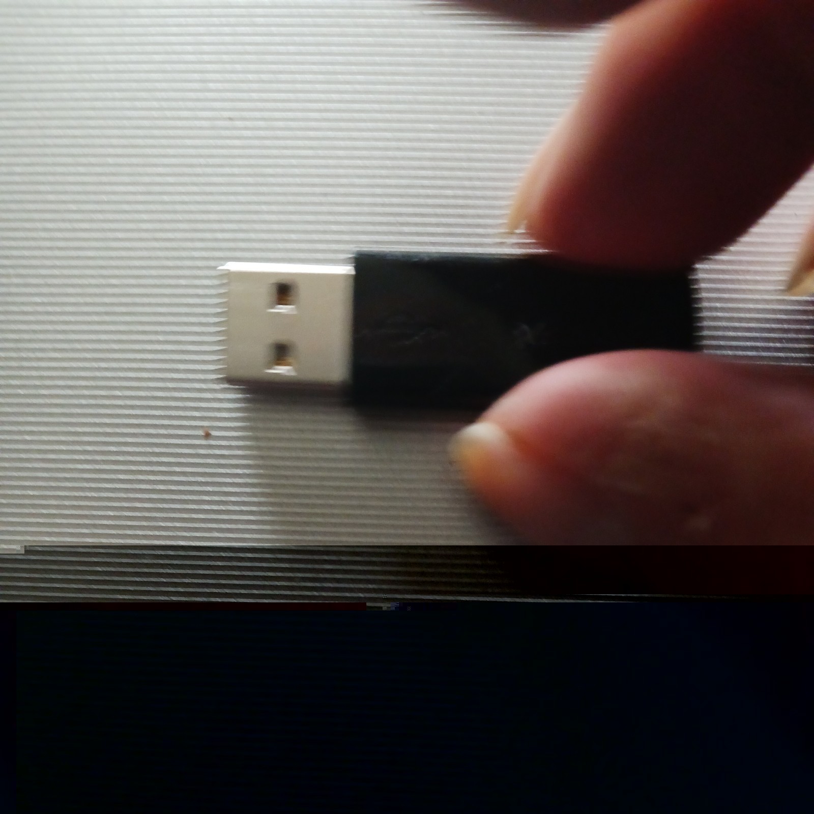 Microsoft 2.4Ghz Black Dongle Transceiver v7.0 Model 1423 OEM Genuine 