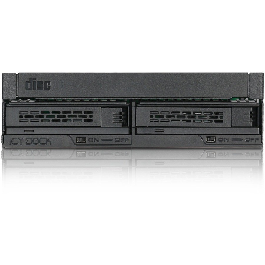 Icy Dock ExpressCage MB732SPO-B Drive Enclosure for 5.25" - Serial ATA/600 Host