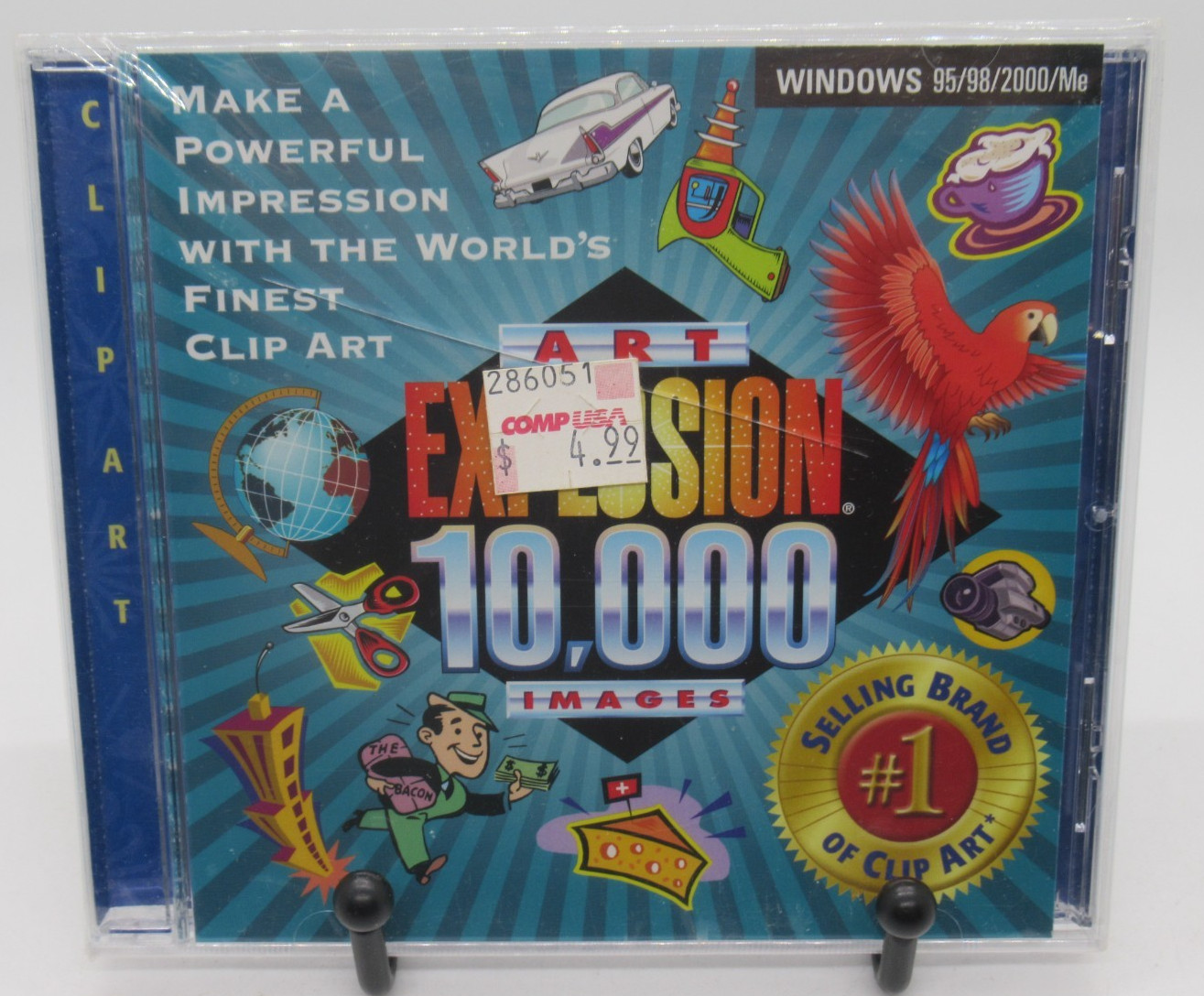ART EXPLOSION - 10,000 IMAGES CLIPART PC CD-ROM SOFTWARE FOR WIN 95/98/2000
