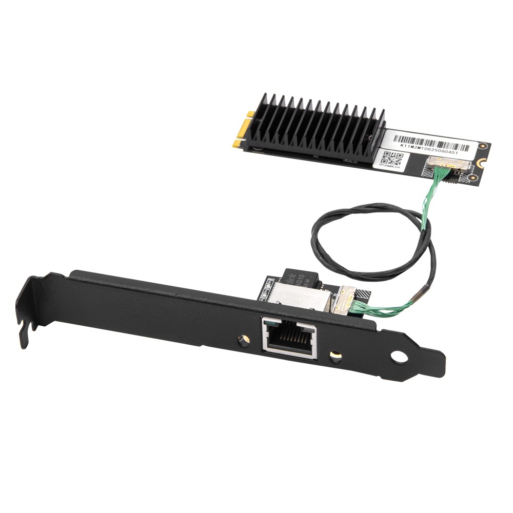10Gbps Ethernet Adapter AQC113 M.2 B+M Key RJ45 10G Network LAN Card Desktop Kit