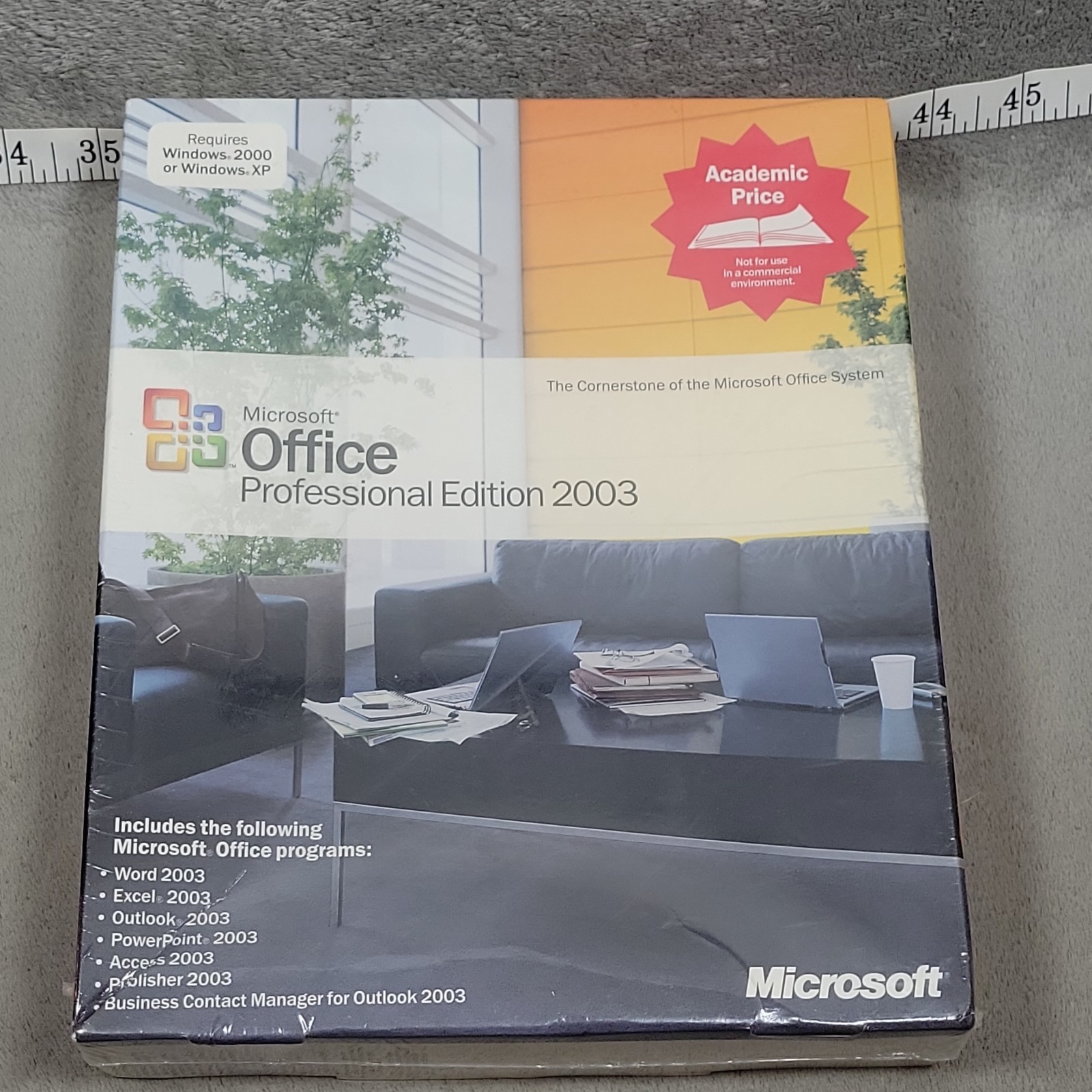 Microsoft Office Professional Edition 2003 OEM NEW SEALED Genuine COA Windows XP