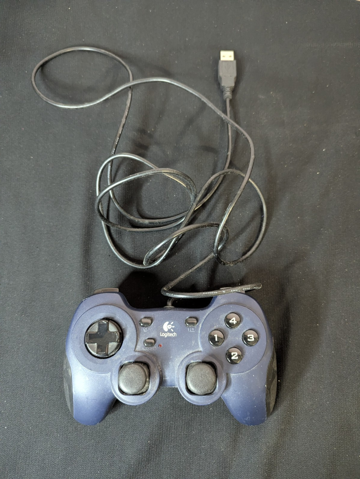 Vintage Logitech dual action PC computer game controller USB  g-uf13A