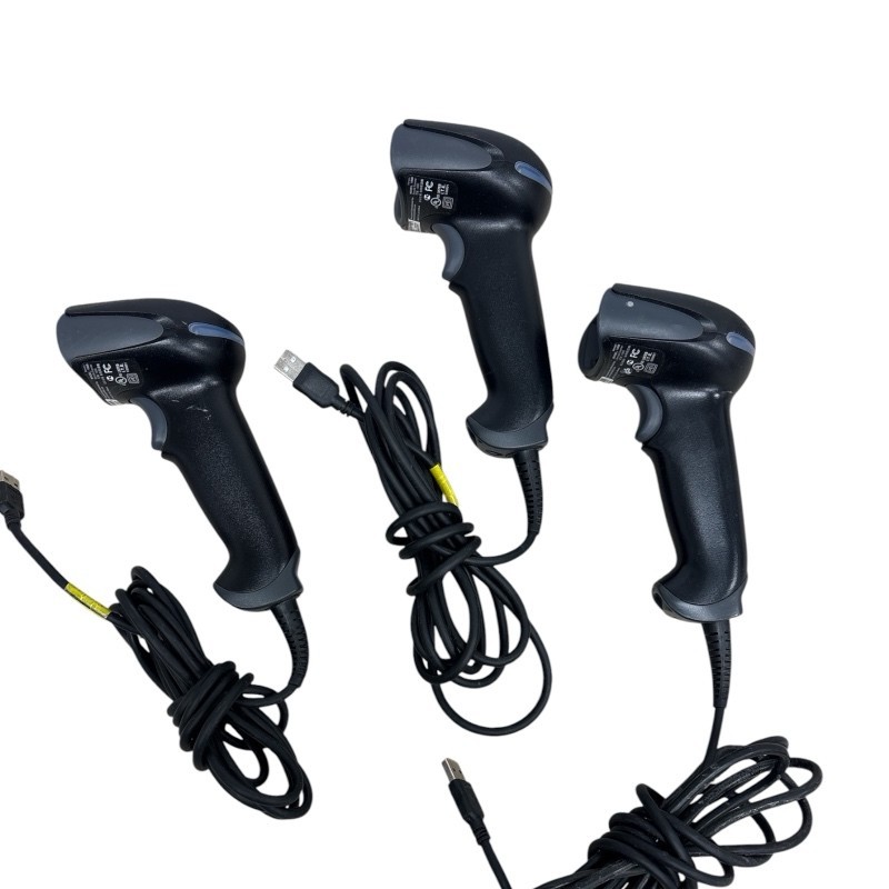 3x Honeywell Xenon Model 1900 Barcode Scanner w/ Cable USB 1900GHD-2