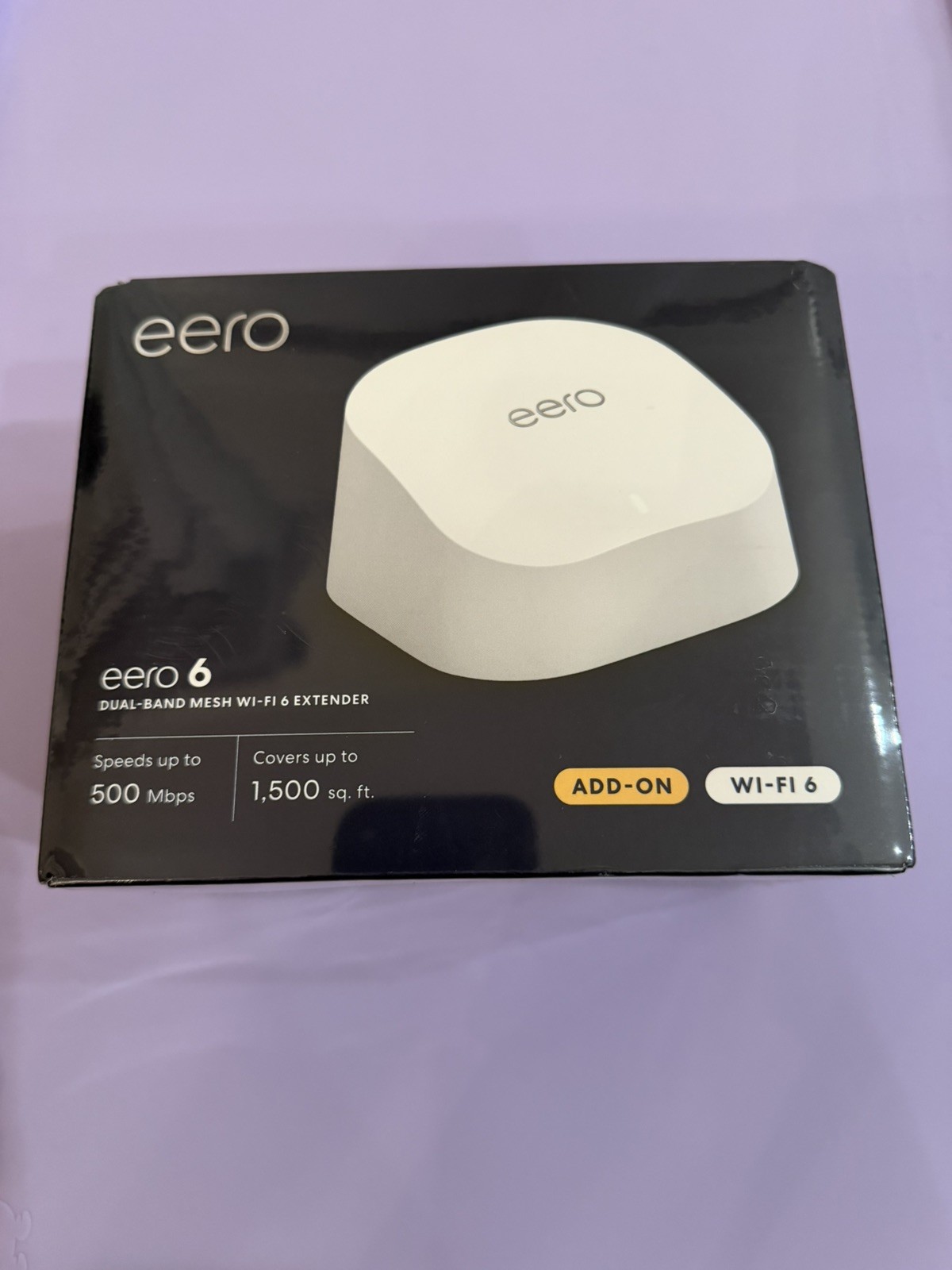 EERO 6 Dual Band Mesh WiFi 6 Extender - New In Box Sealed