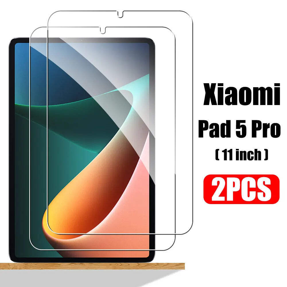 2pcs Tempered Glass For Xiaomi Mi Pad 5 Screen Protector For Tablet Xiaomi Mi Pa