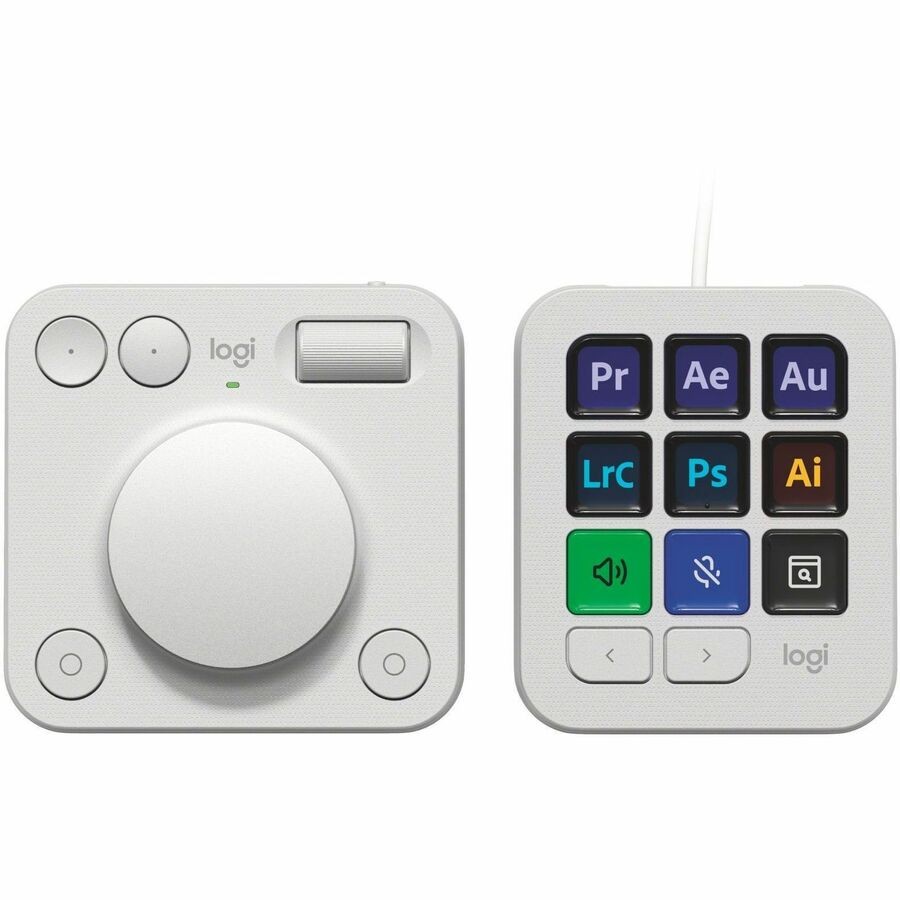 Logitech MX Creative Console, Programmable Keypad With 9 Customizable LCD Keys