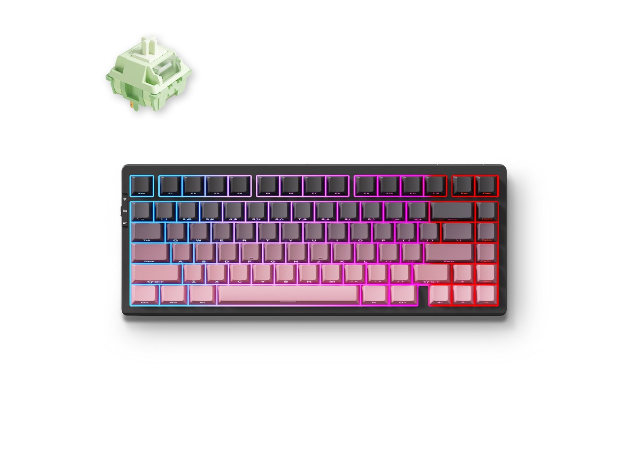 MCHOSE G75 Pro Tri-Mode Wireless Mechanical Keyboard, 75% Layout,
