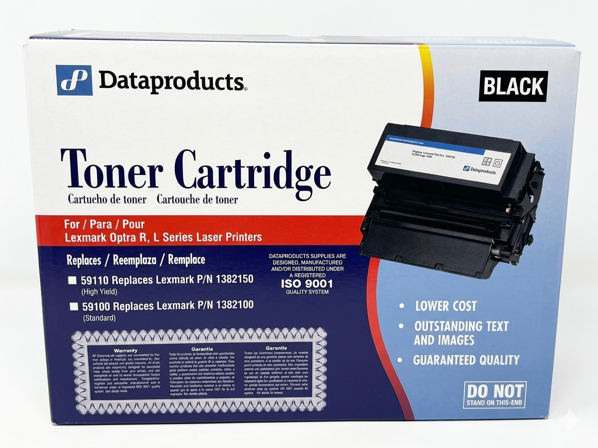 Lexmark 59110 High-Yield Return Program Toner Cartridge - Black (59110)