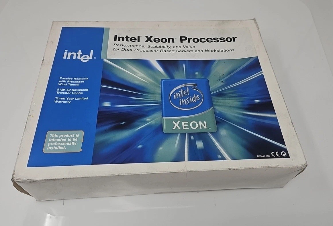 New Intel Xeon 2.4GHz (BX80532KC2400D) Processor (R34)