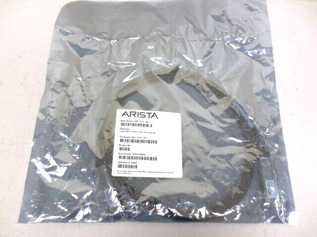 Arista Networks CAB-Q-Q-2M 40G QSFP+ Passive Direct Attach Copper Cable 2m *NEW*