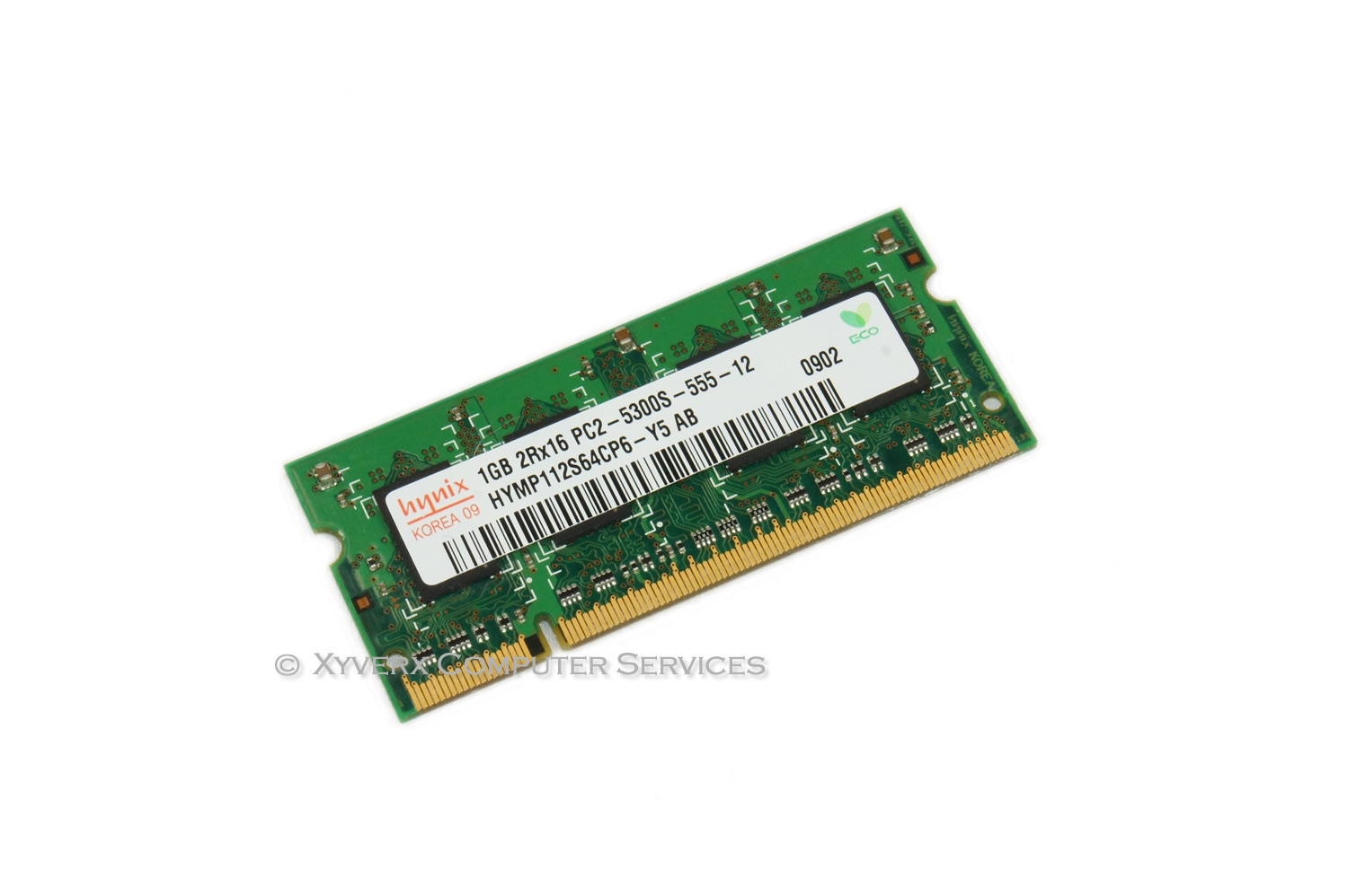 HYMP112S64CP6-Y5  HYNIX LAPTOP MEMORY 1GB DDR2 PC2 5300S (CA66)